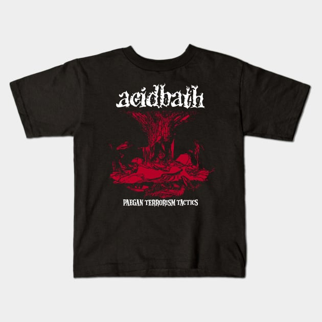 Acid Bath Pagan Classic Kids T-Shirt by Moderate Rock